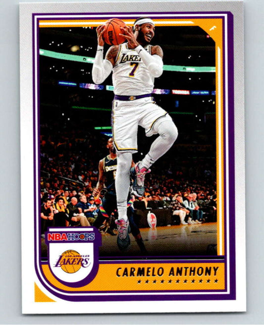 2022-23 Panini NBA Hoops #174 Carmelo Anthony  Los Angeles Lakers  V85681 Image 1