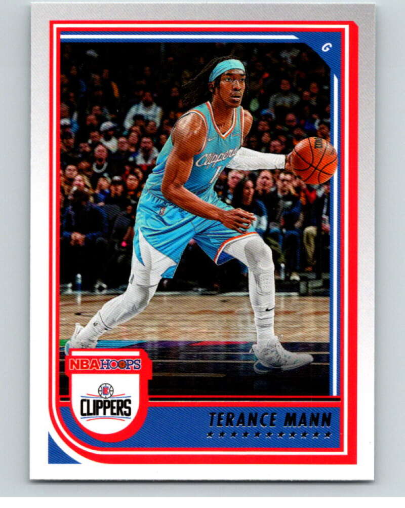 2022-23 Panini NBA Hoops #181 Terance Mann Los Angeles Clippers V85686 Image 1