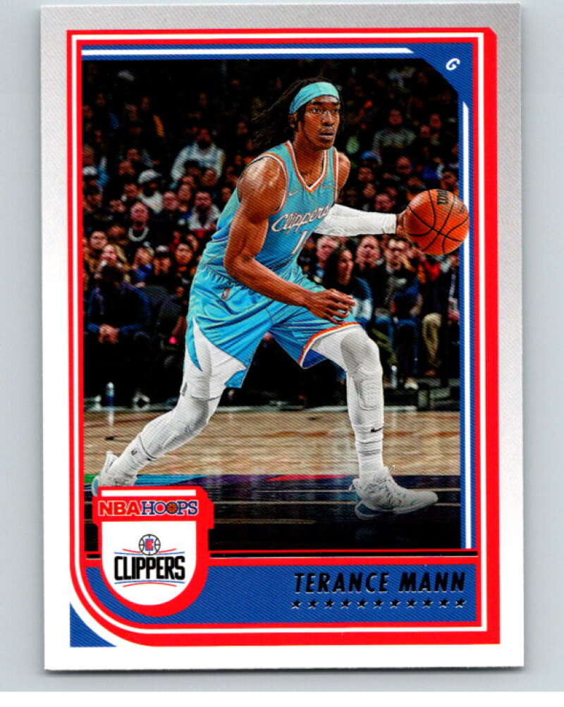 2022-23 Panini NBA Hoops #181 Terance Mann Los Angeles Clippers V85687 Image 1