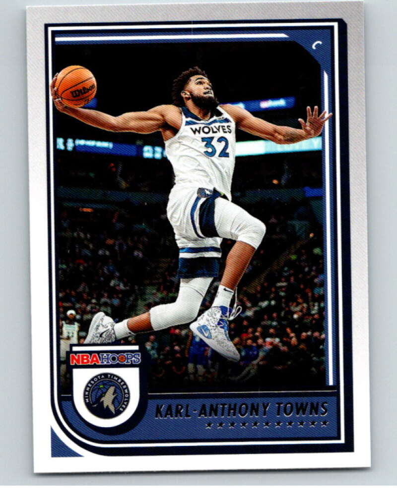 2022-23 Panini NBA Hoops #195 Karl-Anthony Towns Minnesota Timberwolves V85695 Image 1