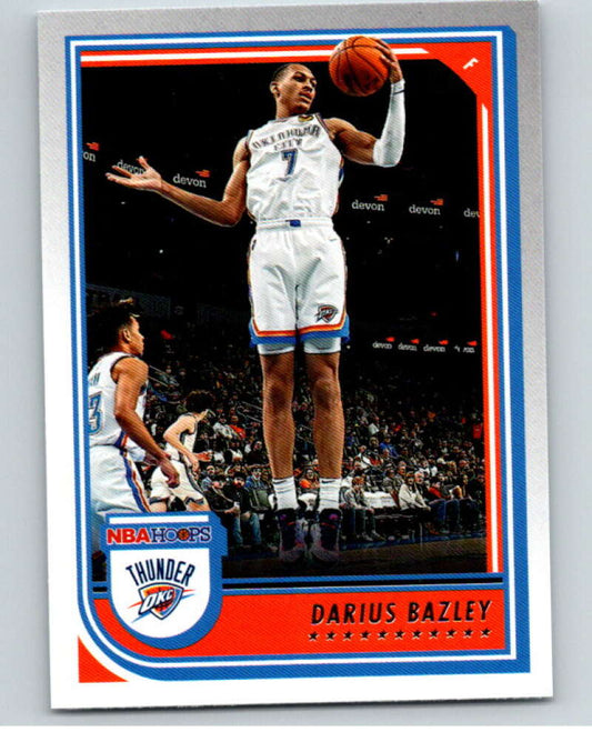 2022-23 Panini NBA Hoops #204 Darius Bazley  Oklahoma City Thunder  V85699 Image 1