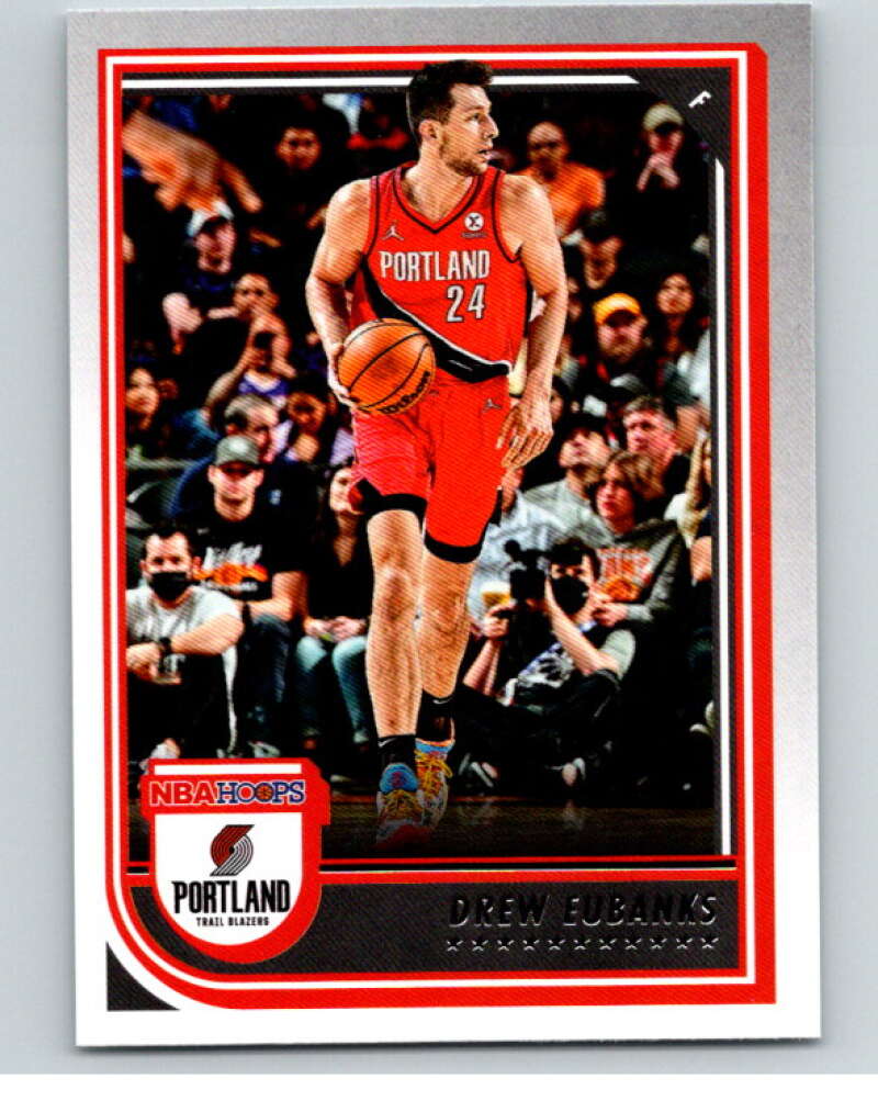 2022-23 Panini NBA Hoops #212 Drew Eubanks Portland Trail Blazers V85704 Image 1