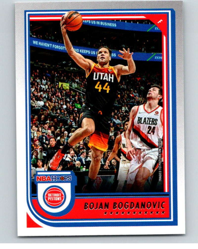 2022-23 Panini NBA Hoops #217 Bojan Bogdanovic Utah Jazz V85707 Image 1
