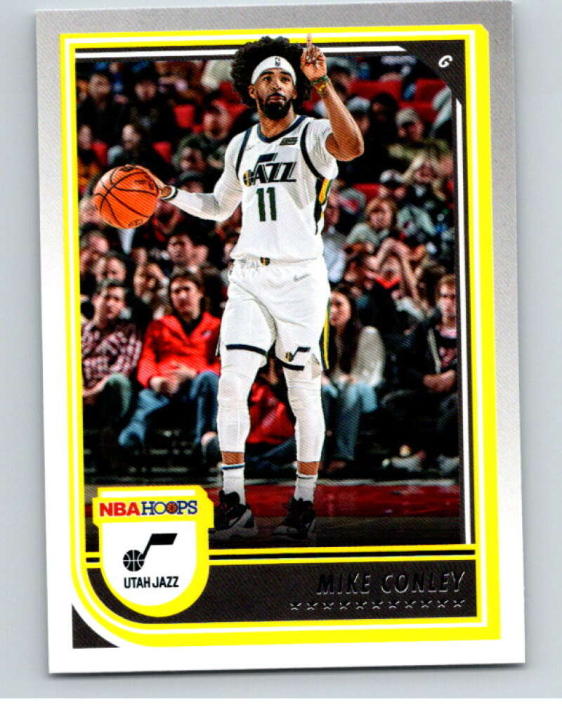2022-23 Panini NBA Hoops #218 Mike Conley Utah Jazz V85708 Image 1
