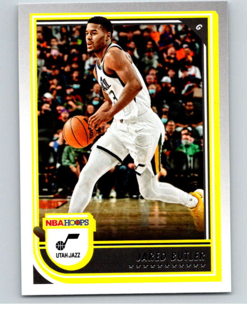2022-23 Panini NBA Hoops #222 Jared Butler Utah Jazz V85710 Image 1