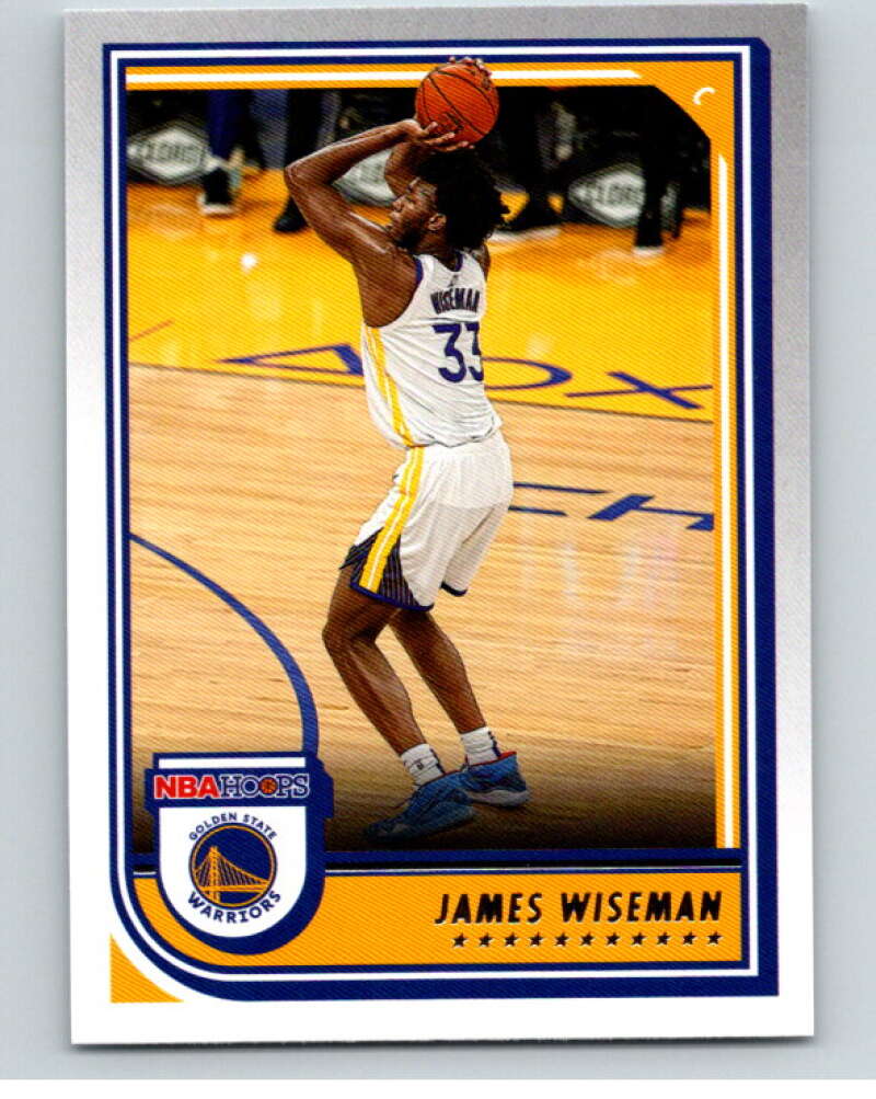 2022-23 Panini NBA Hoops #228 James Wiseman Golden State Warriors V85713 Image 1