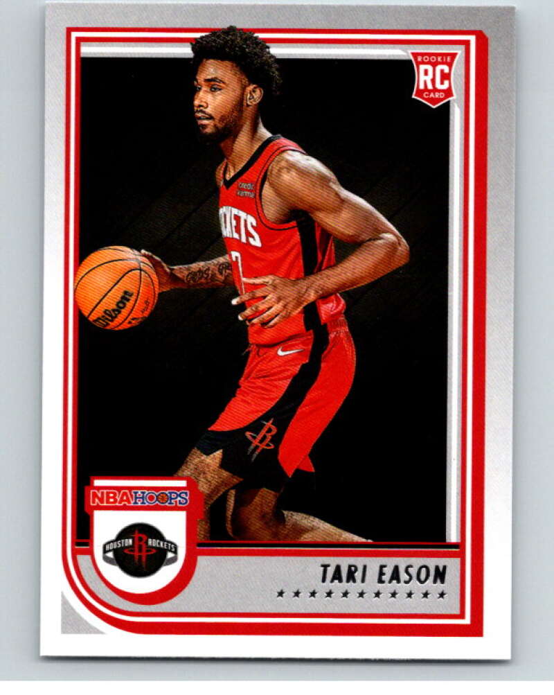 2022-23 Panini NBA Hoops #247 Tari Eason RC Rookie Houston Rockets V85718 Image 1