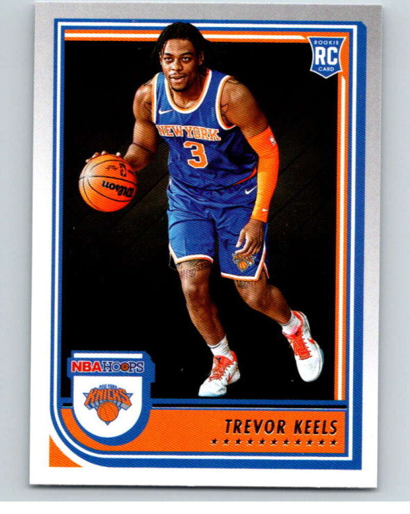 2022-23 Panini NBA Hoops #267 Trevor Keels RC Rookie New York Knicks V85728 Image 1