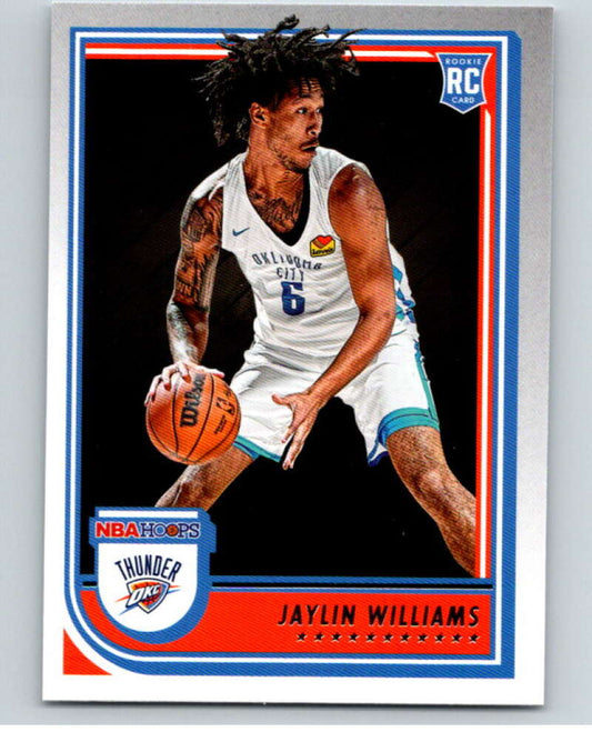 2022-23 Panini NBA Hoops #269 Jaylin Williams  RC Rookie Thunder  V85729 Image 1