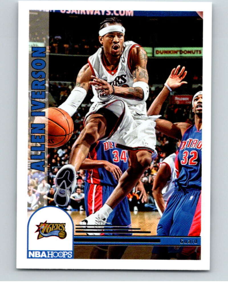 2022-23 Panini NBA Hoops #297 Allen Iverson Philadelphia 76ers V85749 Image 1