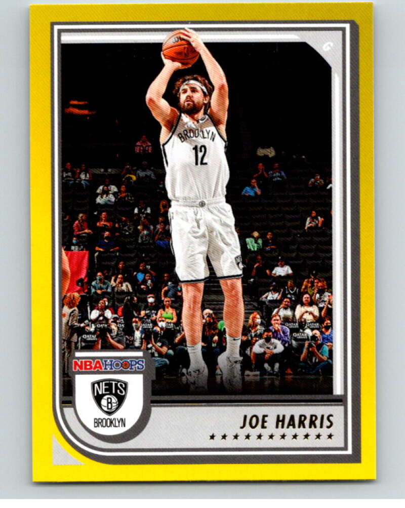 2022-23 Panini NBA Hoops Yellow #15 Joe Harris Brooklyn Nets V85753 Image 1