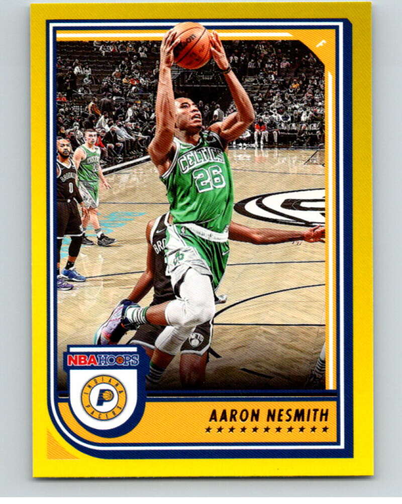 2022-23 Panini NBA Hoops Yellow #56 Aaron Nesmith Indiana Pacers V85760 Image 1