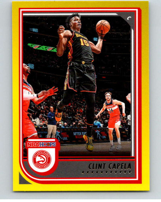2022-23 Panini NBA Hoops Yellow #85 Clint Capela  Atlanta Hawks  V85765 Image 1
