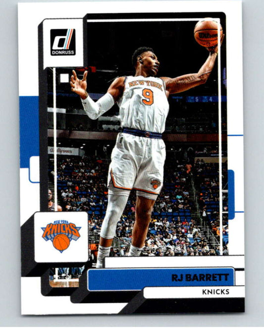 2022-23 Donruss #13 RJ Barrett  New York Knicks  V85812 Image 1