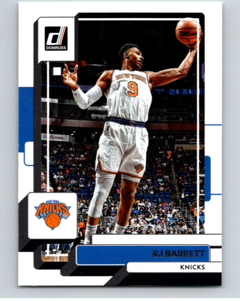 2022-23 Donruss #13 RJ Barrett New York Knicks V85813 Image 1
