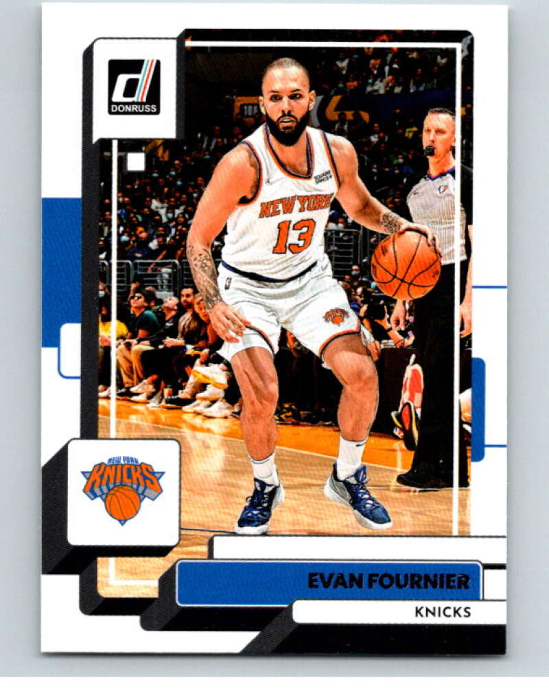 2022-23 Donruss #14 Evan Fournier New York Knicks V85816 Image 1
