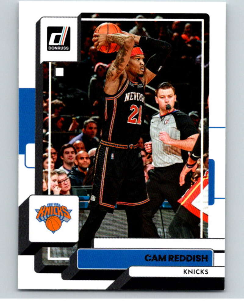 2022-23 Donruss #16 Cam Reddish New York Knicks V85819 Image 1