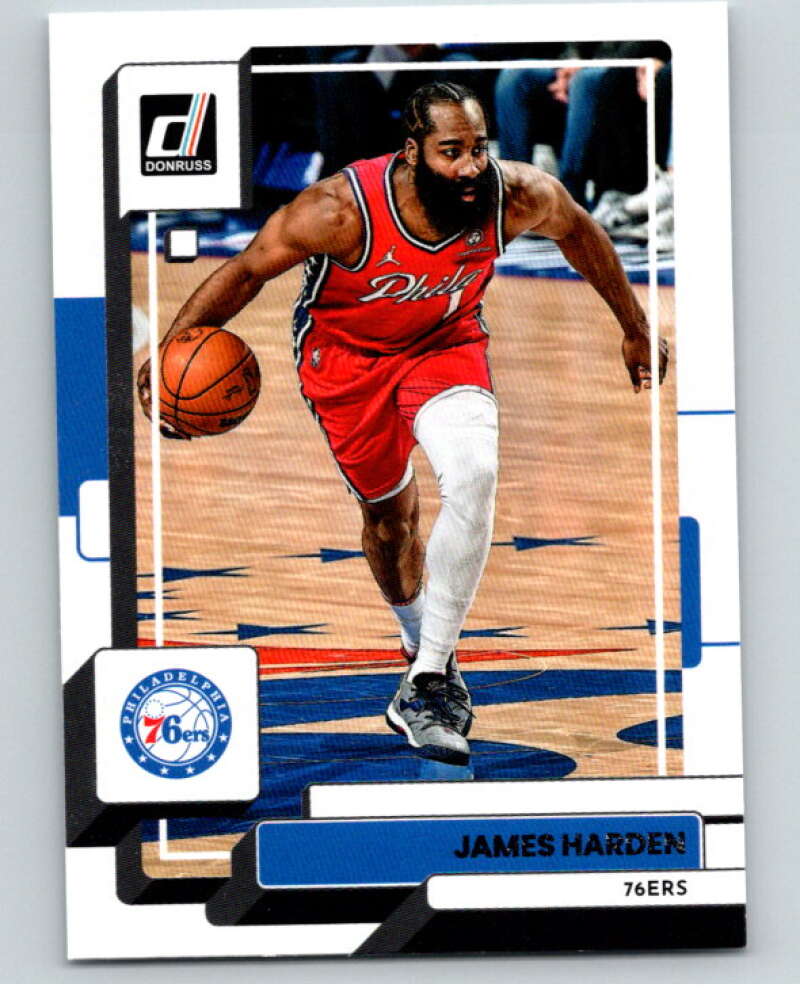 2022-23 Donruss #19 James Harden Philadelphia 76ers V85821 Image 1
