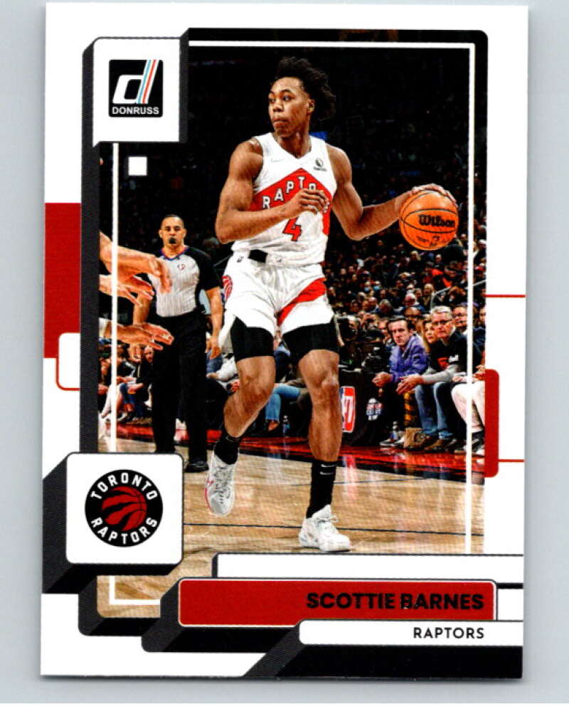 2022-23 Donruss #25 Scottie Barnes Toronto Raptors V85823 Image 1
