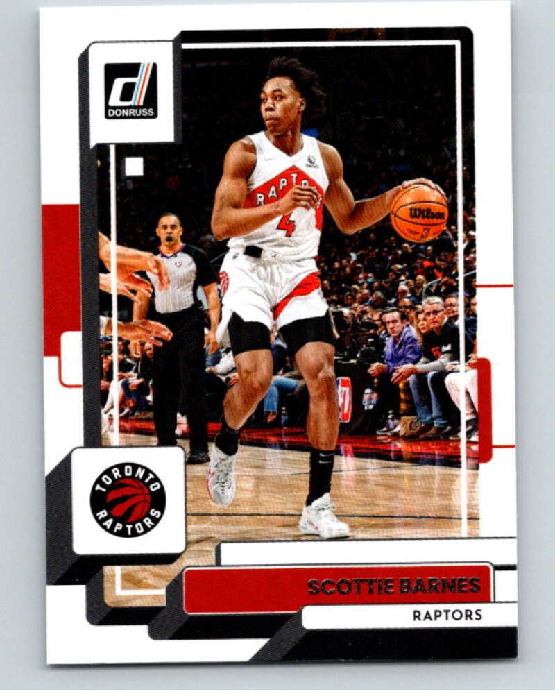 2022-23 Donruss #25 Scottie Barnes Toronto Raptors V85824 Image 1