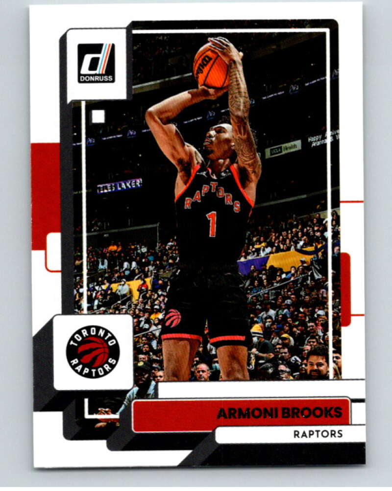 2022-23 Donruss #27 Armoni Brooks Toronto Raptors V85827 Image 1