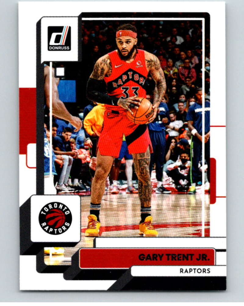 2022-23 Donruss #28 Gary Trent Jr. Toronto Raptors V85829 Image 1