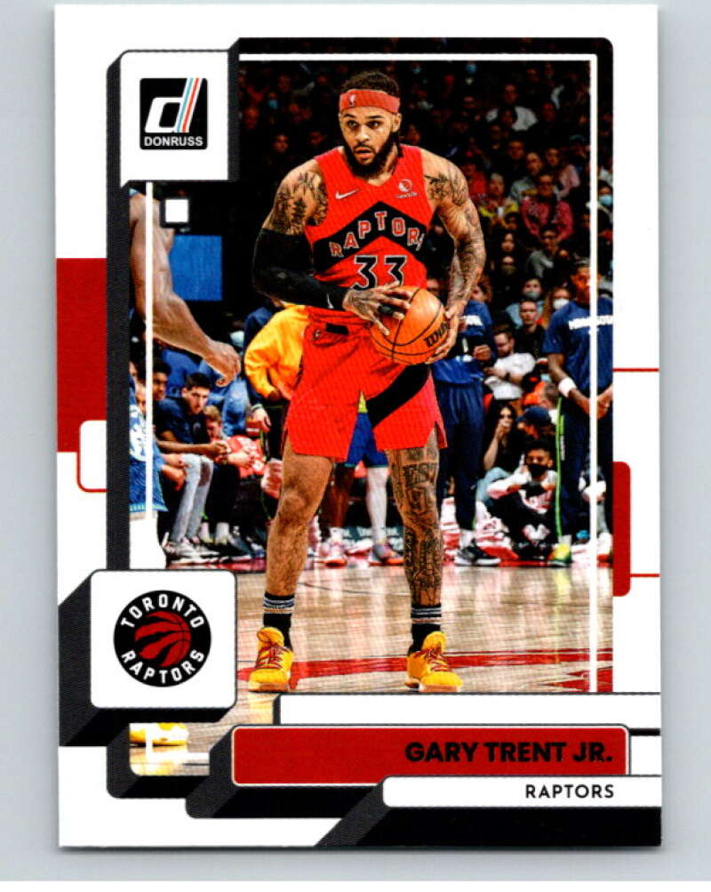 2022-23 Donruss #28 Gary Trent Jr. Toronto Raptors V85830 Image 1