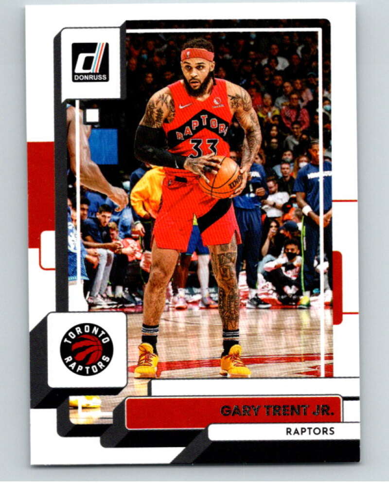 2022-23 Donruss #28 Gary Trent Jr. Toronto Raptors V85831 Image 1