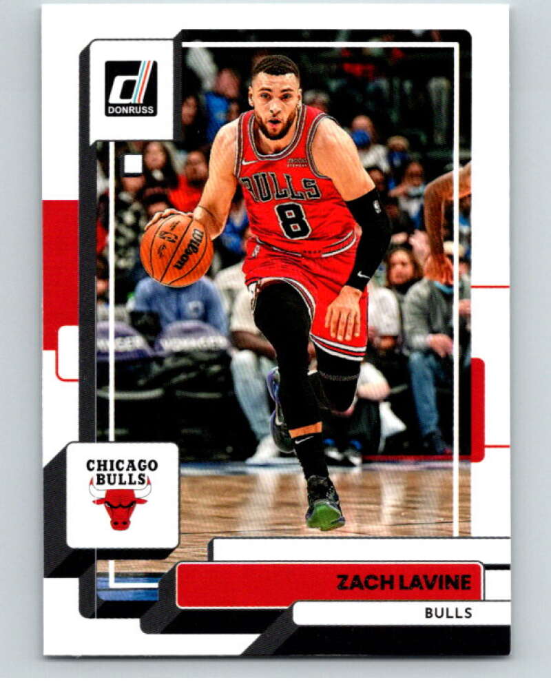 2022-23 Donruss #30 Zach LaVine Chicago Bulls V85834 Image 1