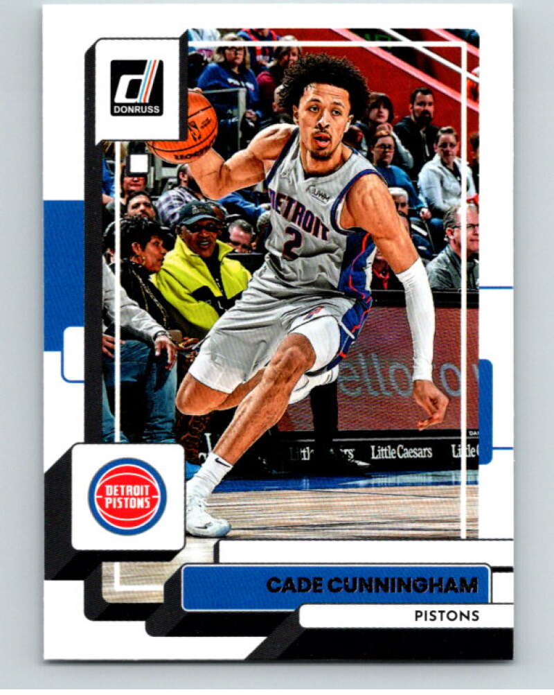 2022-23 Donruss #41 Cade Cunningham Detroit Pistons V85838 Image 1