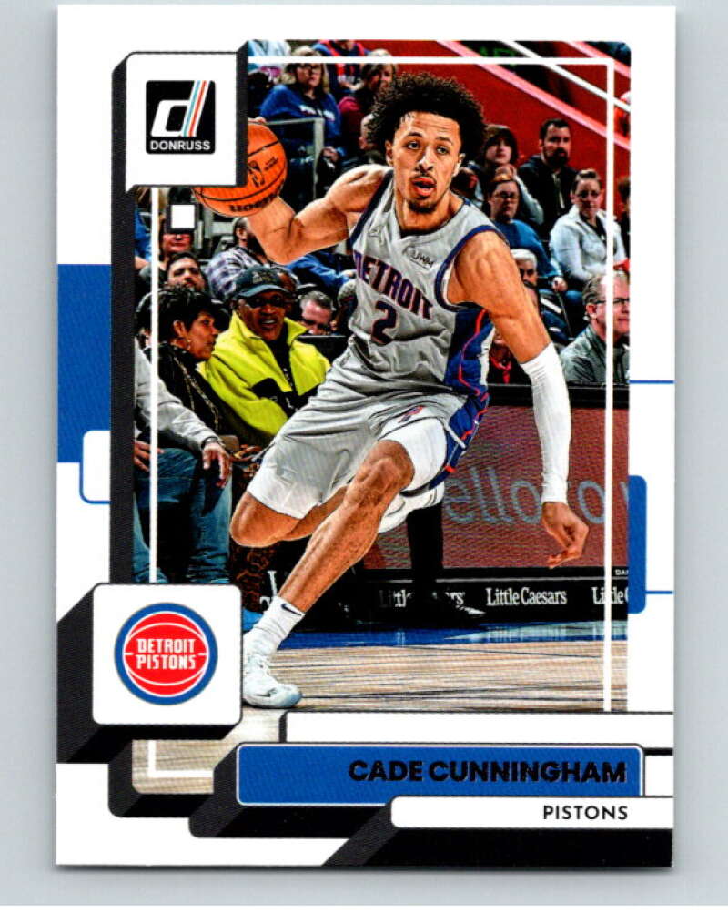 2022-23 Donruss #41 Cade Cunningham Detroit Pistons V85839 Image 1