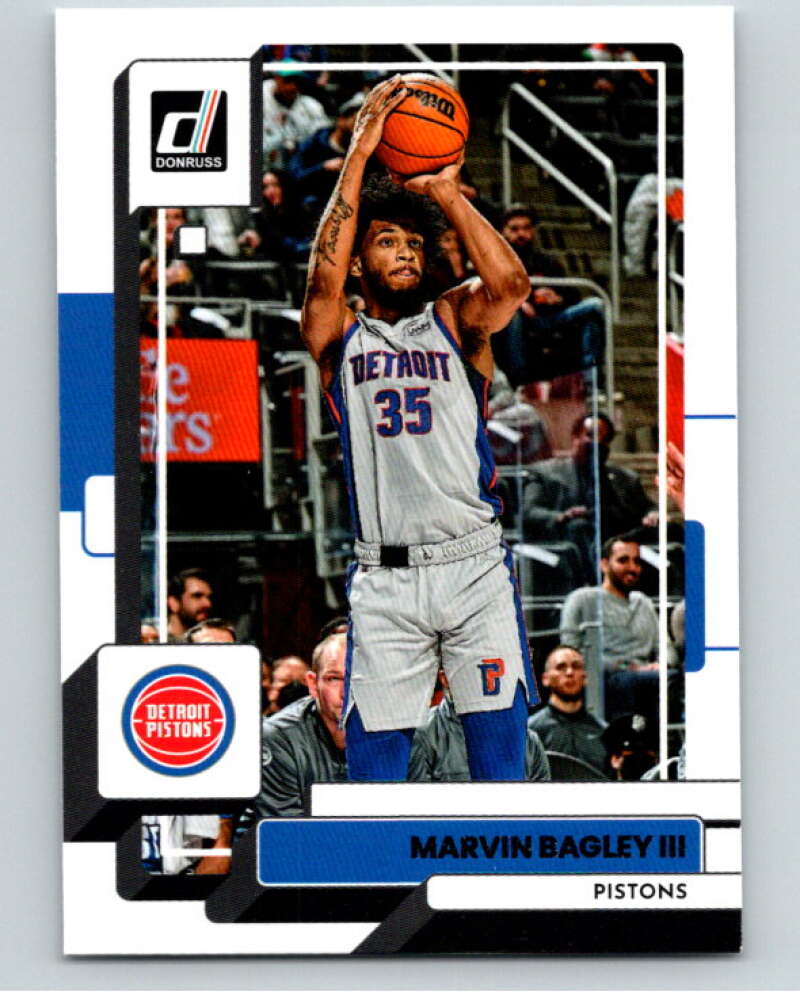 2022-23 Donruss #43 Marvin Bagley III Detroit Pistons V85844 Image 1
