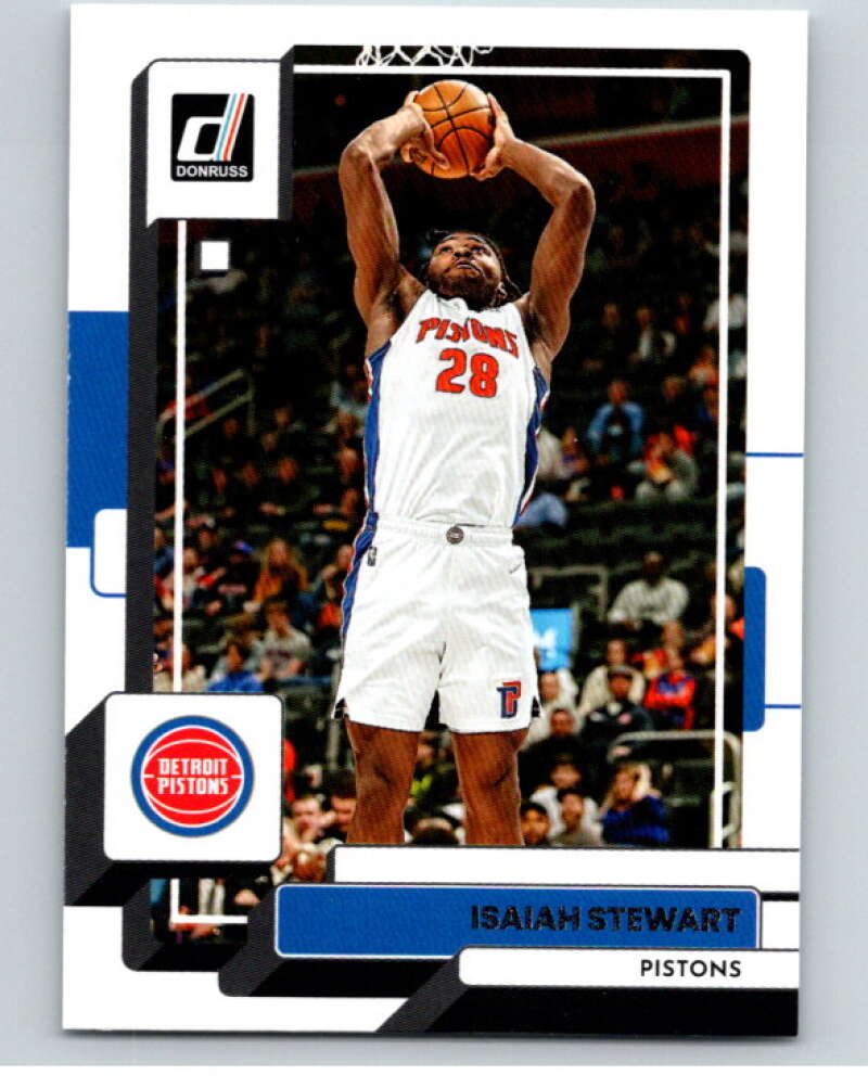 2022-23 Donruss #44 Isaiah Stewart Detroit Pistons V85847 Image 1