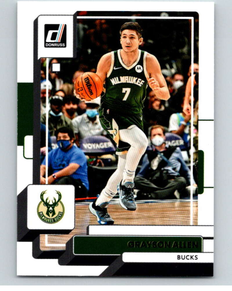 2022-23 Donruss #57 Grayson Allen Milwaukee Bucks V85858 Image 1