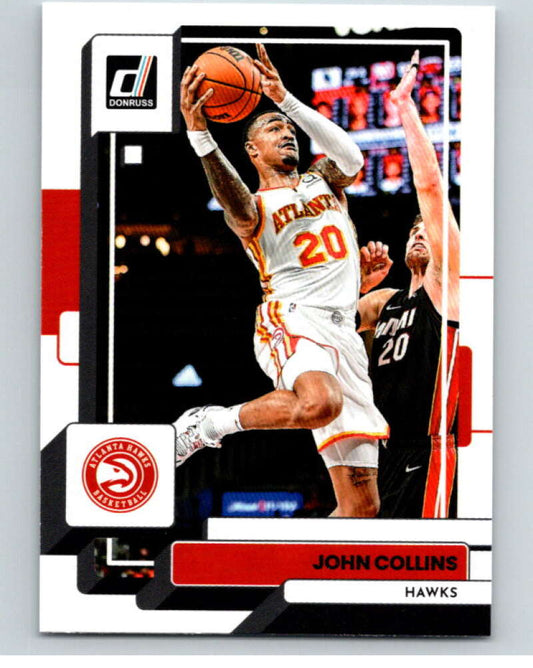 2022-23 Donruss #60 John Collins  Atlanta Hawks  V85863 Image 1