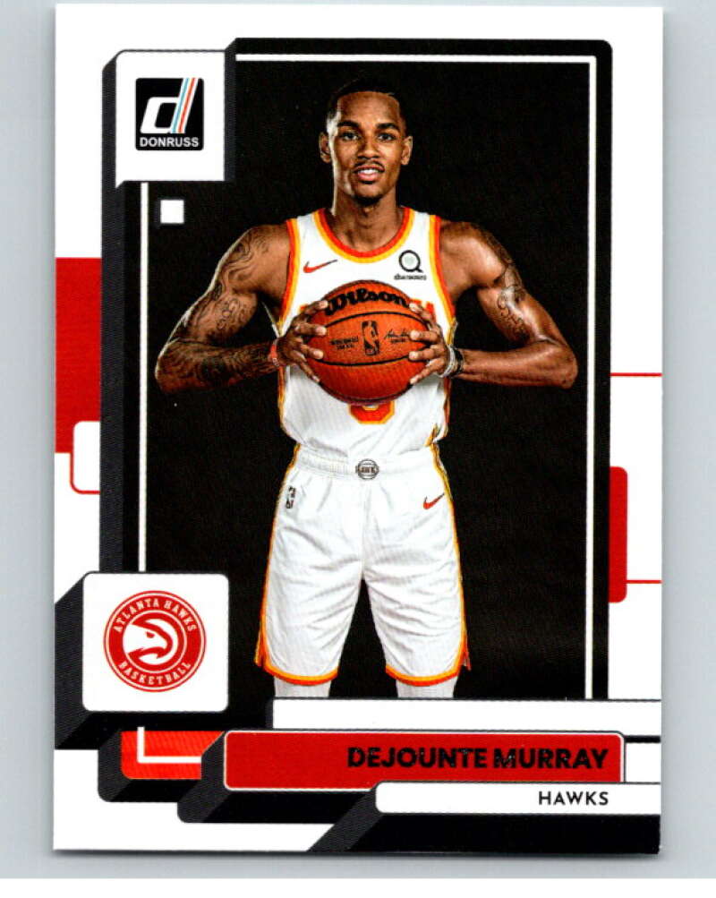 2022-23 Donruss #61 Dejounte Murray Atlanta Hawks V85865 Image 1