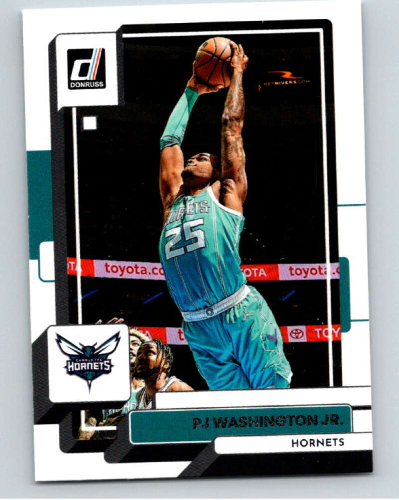 2022-23 Donruss #70 PJ Washington Jr. Charlotte Hornets V85872 Image 1