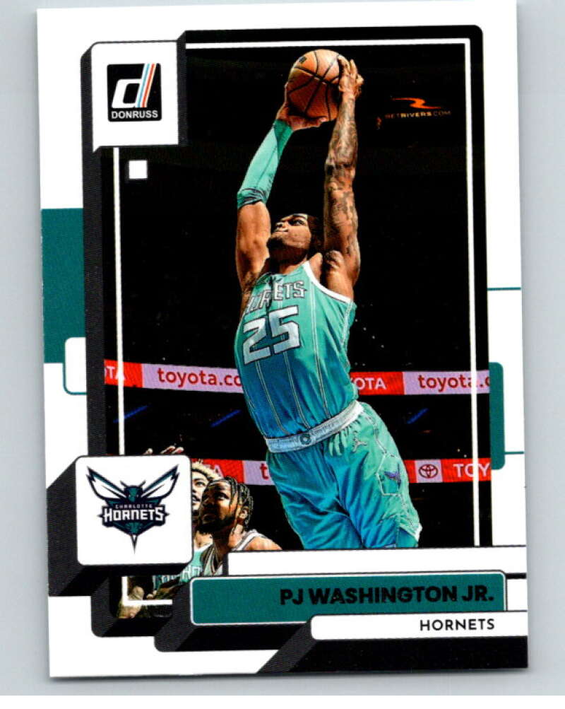 2022-23 Donruss #70 PJ Washington Jr. Charlotte Hornets V85873 Image 1