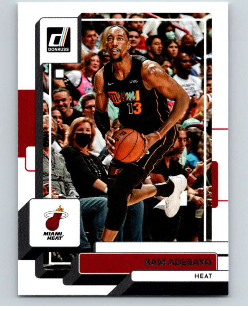 2022-23 Donruss #72 Bam Adebayo Miami Heat V85878 Image 1