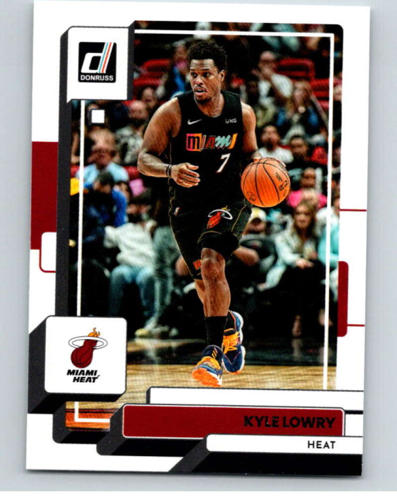 2022-23 Donruss #73 Kyle Lowry Miami Heat V85879 Image 1