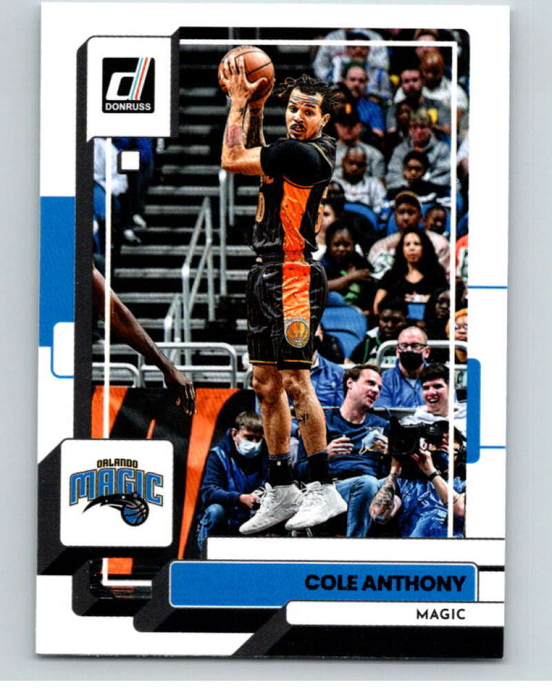 2022-23 Donruss #82 Cole Anthony Orlando Magic V85881 Image 1
