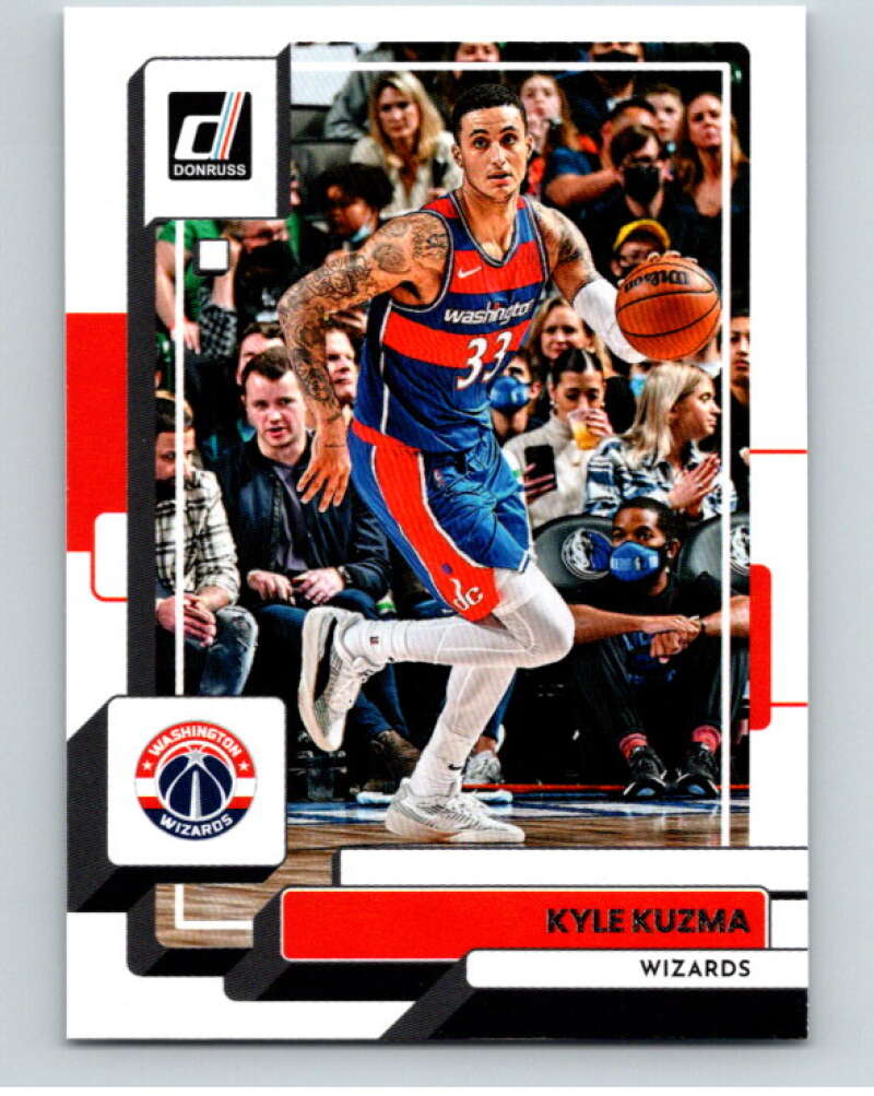 2022-23 Donruss #85 Kyle Kuzma Washington Wizards V85885 Image 1