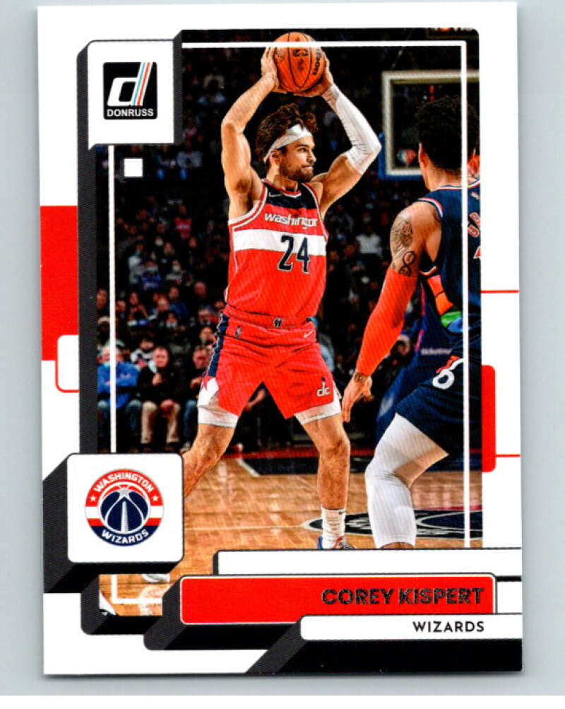 2022-23 Donruss #87 Corey Kispert Washington Wizards V85892 Image 1