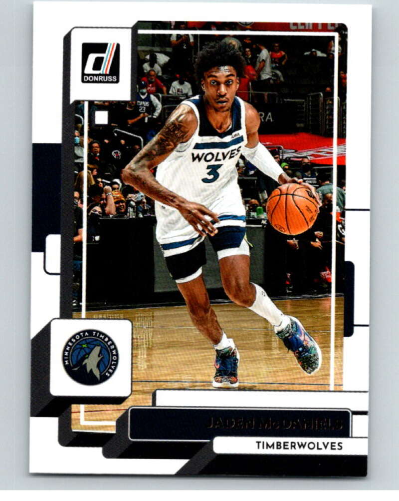 2022-23 Donruss #98 Jaden McDaniels Minnesota Timberwolves V85899 Image 1
