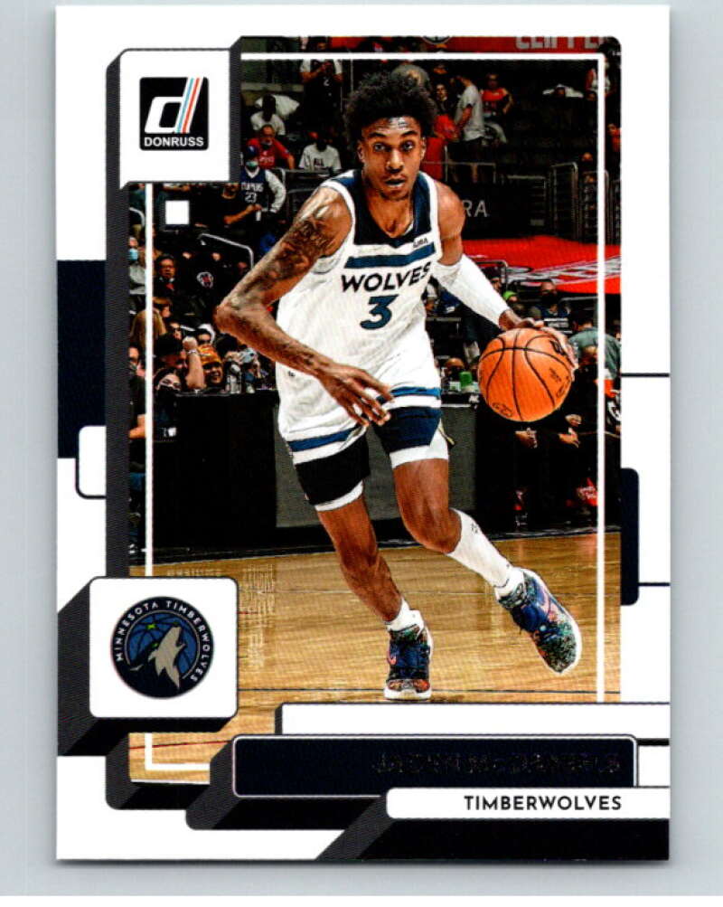 2022-23 Donruss #98 Jaden McDaniels Minnesota Timberwolves V85900 Image 1