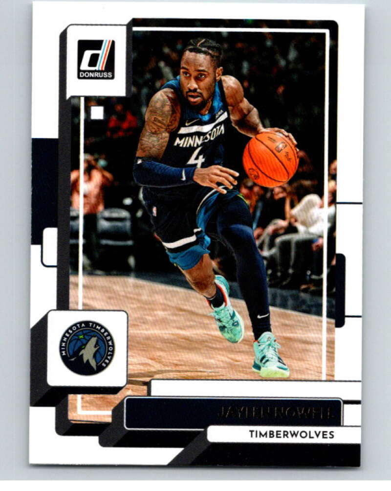 2022-23 Donruss #99 Jaylen Nowell Minnesota Timberwolves V85902 Image 1