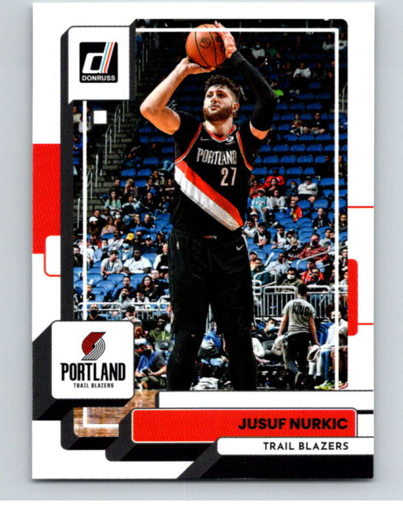 2022-23 Donruss #108 Jusuf Nurkic Portland Trail Blazers V85909 Image 1