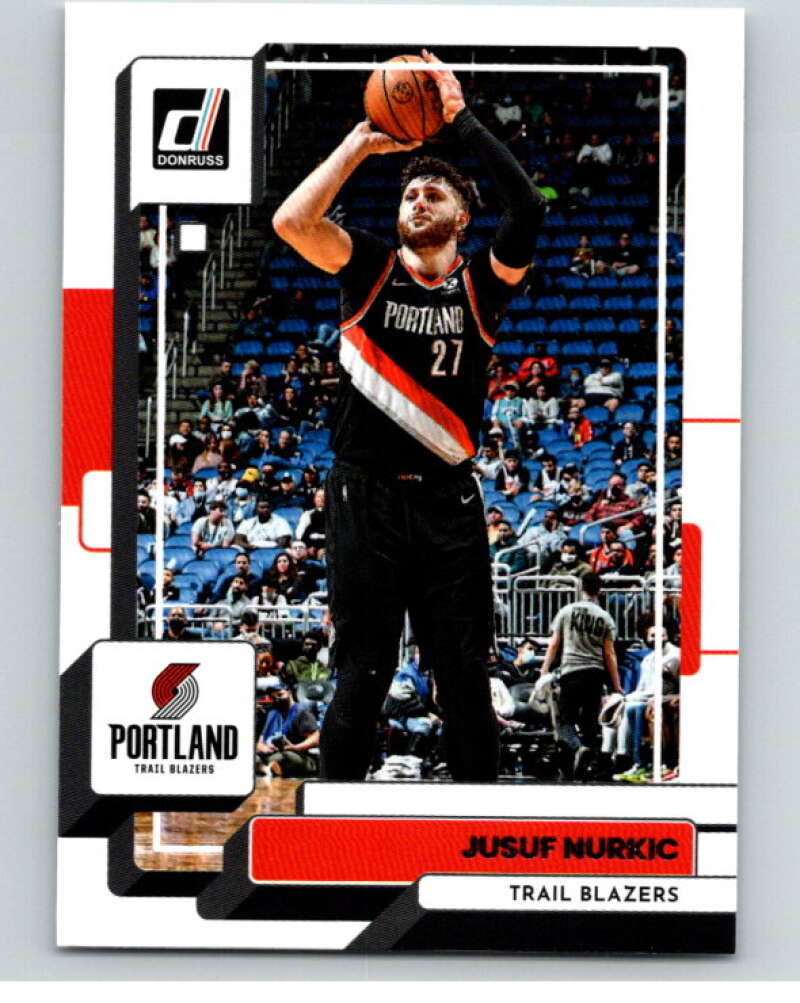 2022-23 Donruss #108 Jusuf Nurkic Portland Trail Blazers V85911 Image 1