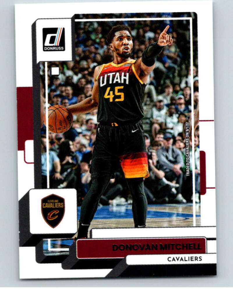 2022-23 Donruss #111 Donovan Mitchell Cleveland Cavaliers V85917 Image 1