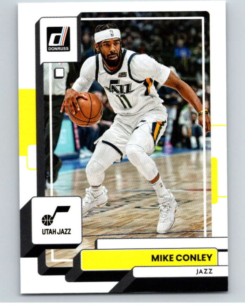 2022-23 Donruss #112 Mike Conley Utah Jazz V85919 Image 1